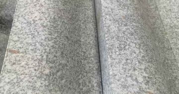 南平芙蓉白S型拉丝面路沿石
