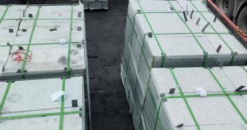 南平 芝麻白3公分火烧成品-发货