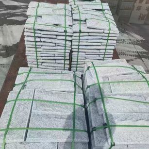 南平 芝麻白蘑菇石装车出货