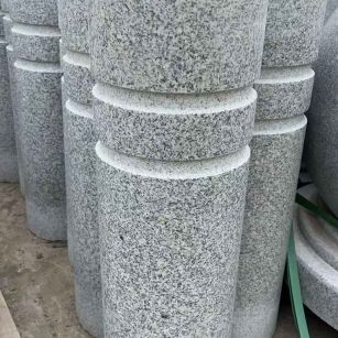 南平 芝麻白花岗岩挡车柱、隔离柱多少钱