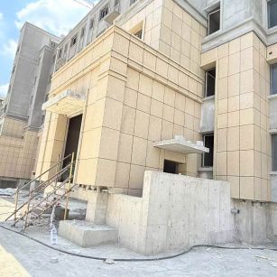 南平 黄金麻干挂，工地实拍