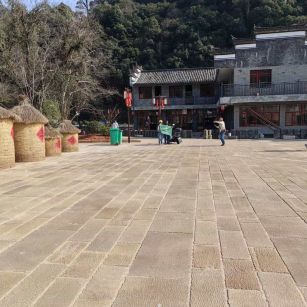 南平仿古石铺装效果