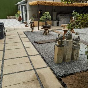 南平仿古石铺装效果