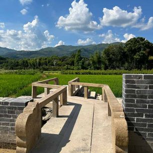 南平花岗岩仿古石材景区使用案例
