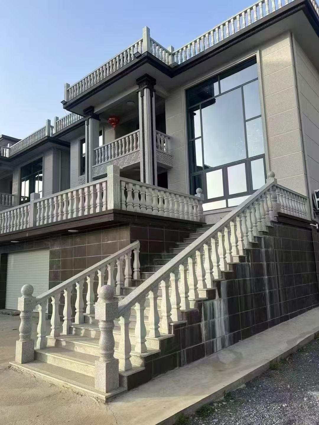 南平 芝麻白别墅阳台栏杆，楼梯栏杆