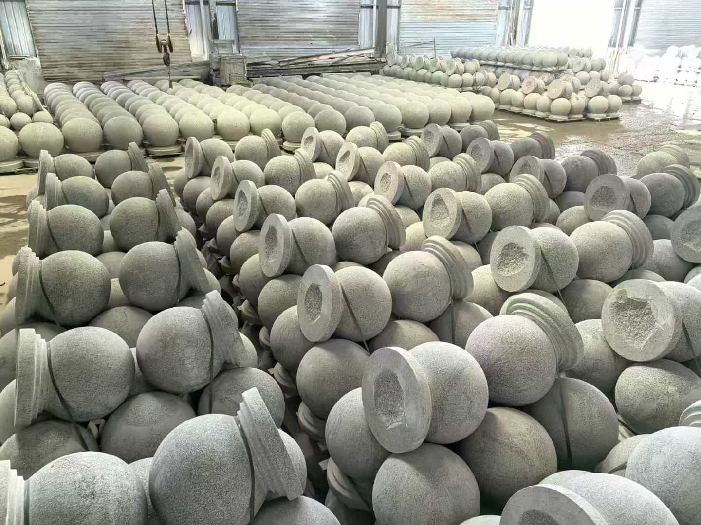 南平石材挡车球