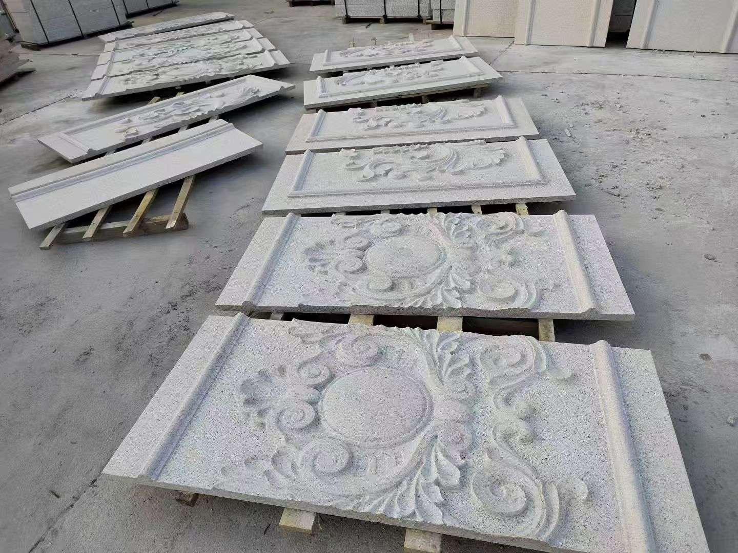 南平 芝麻白干挂雕花板