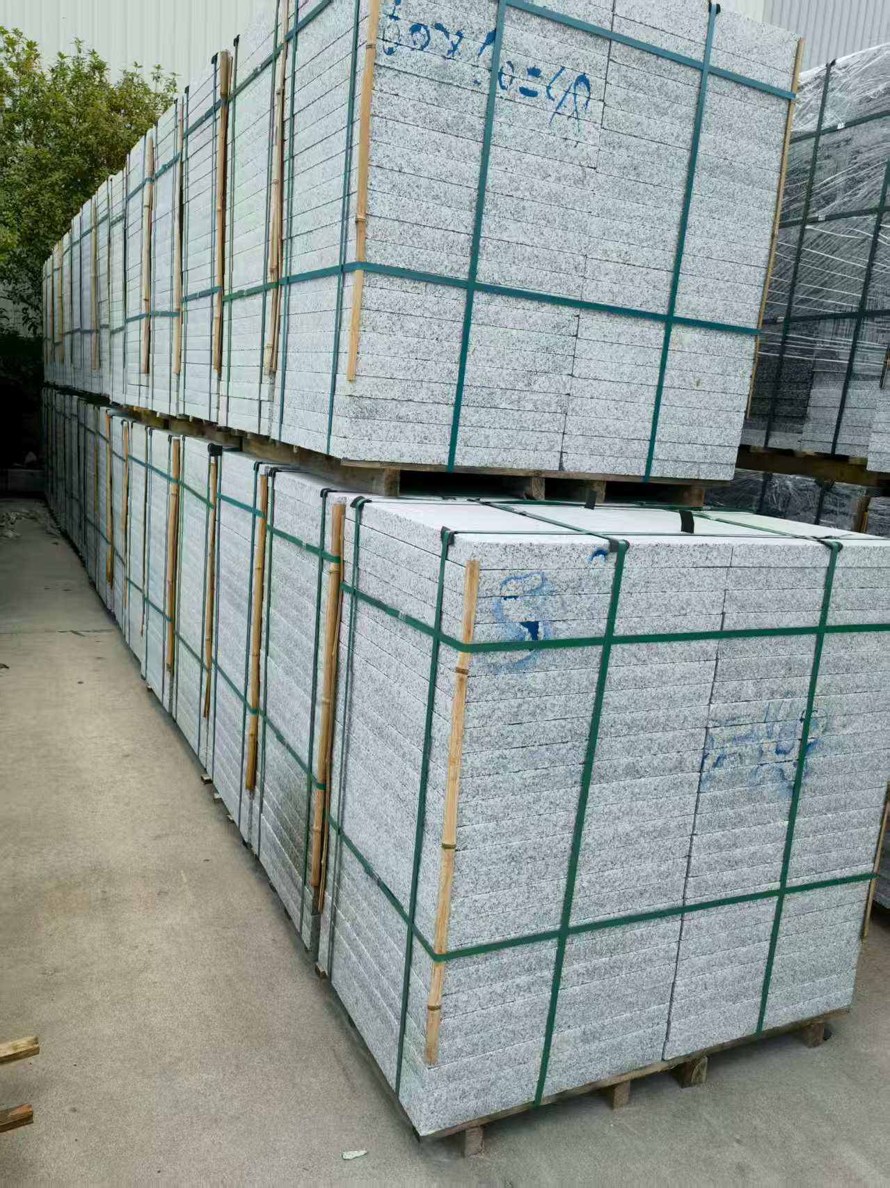 南平 大花芙蓉白火烧成品，市政园林广场地铺石