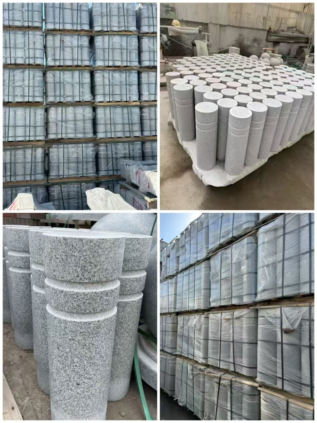 南平 芝麻白花岗岩挡车柱、隔离柱多少钱