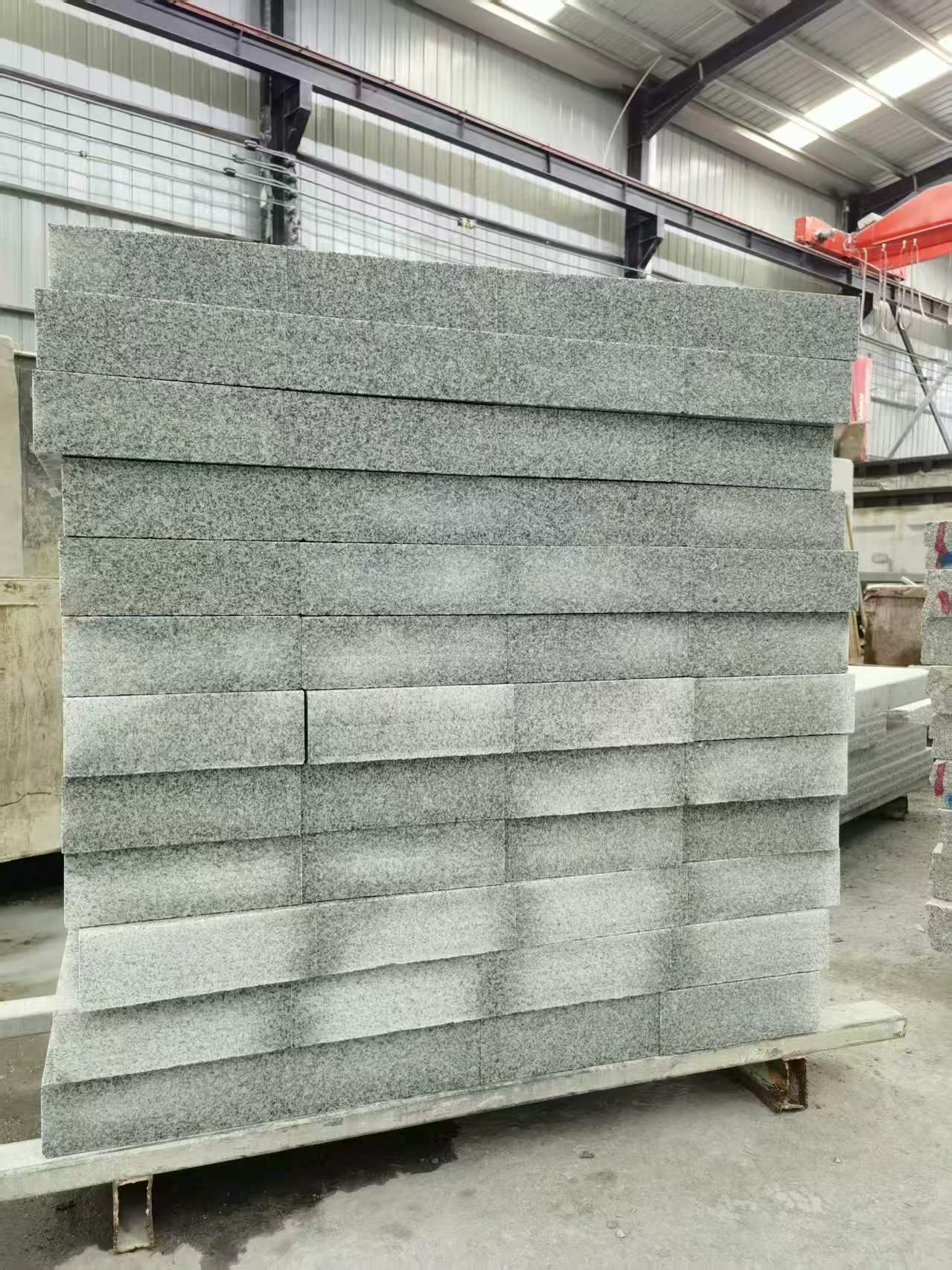 南平 芝麻白10公分300*600广场地铺，A料定制，尺寸标准，厚薄均匀