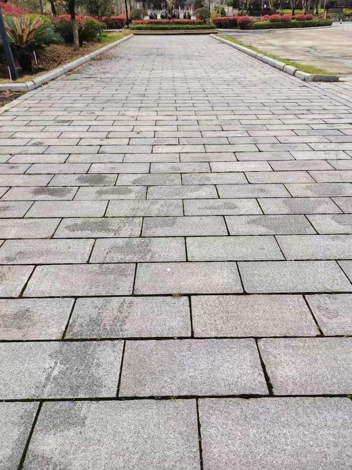 南平芝麻白园林地铺石